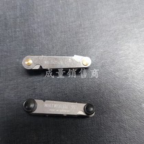 Public Yingying Pitch Gauge Thread Boilerplate Thread Gauge High Precision Tooth Gauge Rostrix Braces 55-degree 60-degree One