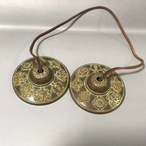 Nepal handmade brass touch Suzuki Eight auspicious Six words true dragon tattooing Bell Peppers Tibetan Buddhist Supplies