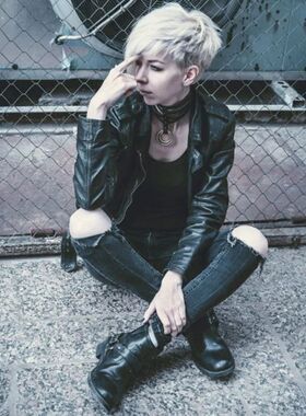 Fashion Punk  Easy Individualiy  Harajuku syle PU Choker Sre