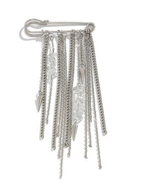 Ingemark 2025 New Fashion Unique Metal Tassels Foot Ankle Fo