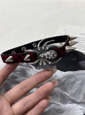 Gohic Punk syle Personaliy Niche design sense Swee and cool