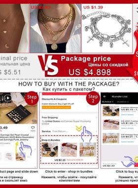 Bohemian Gold Moon Choker Necklace for Women Chains Statemen