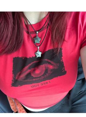 Natural Stone Hexagon Pendant Necklace Crystal Rose Quartz O