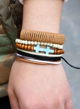 Punk Harajuku Simple Fashion Individualiy Originaliy Cross L