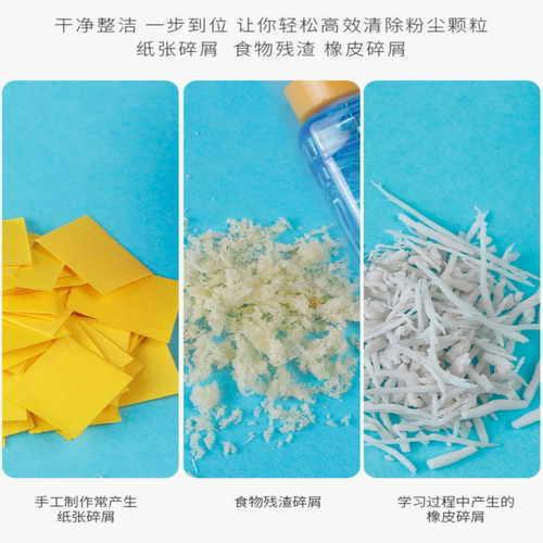 爆款学生用品迷你桌面扫地车铅笔屑橡皮清扫器垃圾车手推滑行车仔 - 图3