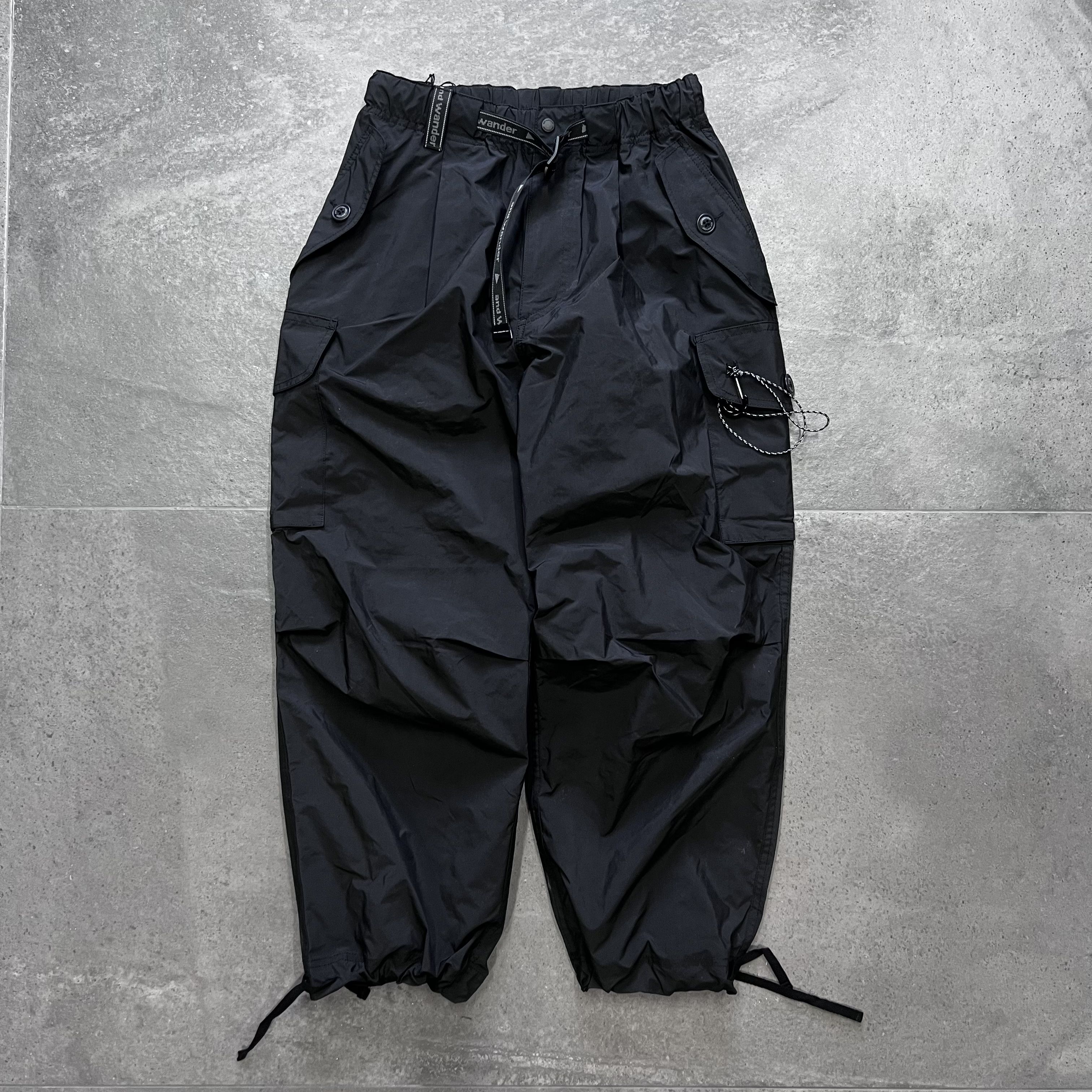 现货AND WANDER OVERSIZED CARGO PANTS防水机能多袋工装长裤23AW - 图0