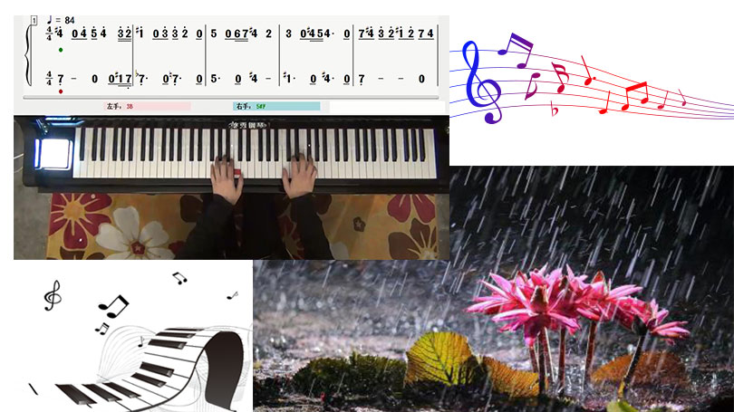 相思风雨中(张学友)_五线谱简谱钢琴教学课程_悠秀钢琴