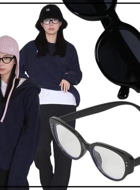 萨刻美式复古猫眼墨镜防蓝光眼镜太阳眼镜sunglasses男女同款