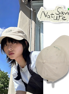 日系夏季防晒显脸小棉麻棒球帽