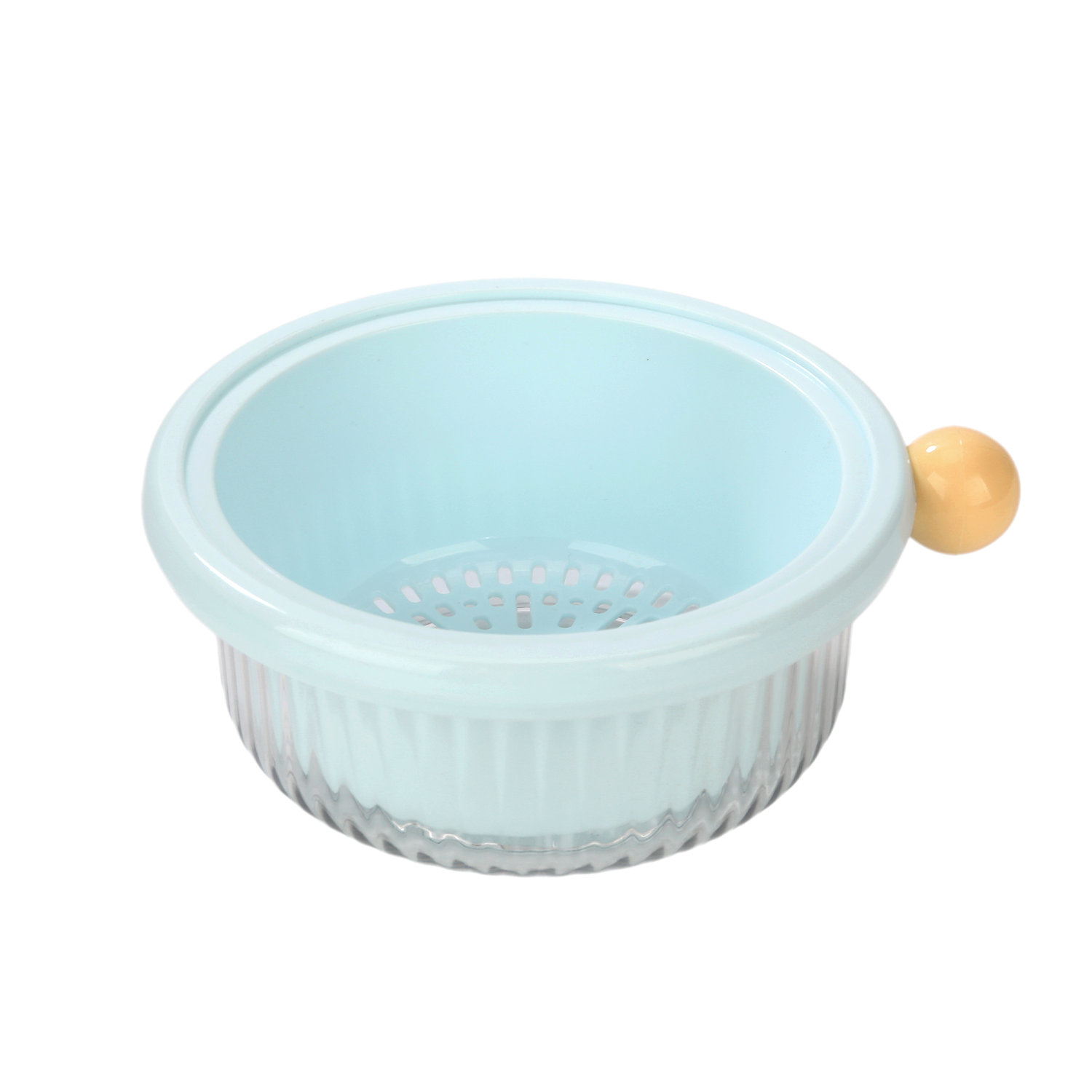 象太郎高颜值双层沥水篮水果篮可握把手倒扣储物多功能水果盆筛,淘宝优惠券,粉丝福利购,淘宝优惠卷