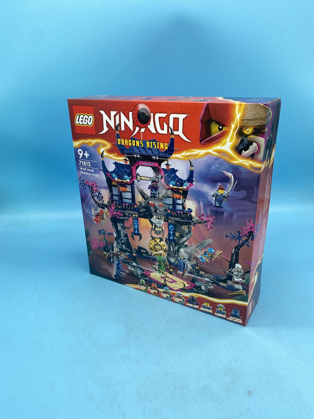 LEGO/乐高幻影忍者系列71813恶狼面具暗影道场益智积木玩具礼物 - 图2