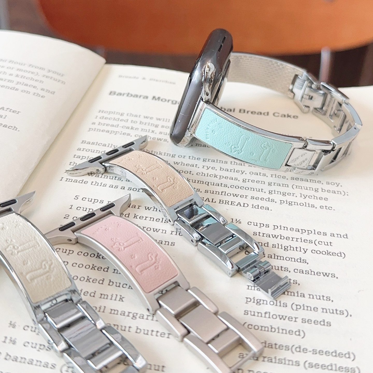 腊肠狗皮革金属链条GT5适用华为GT3手表watch4pro表带苹果S10小米,淘宝优惠券,粉丝福利购,淘宝优惠卷