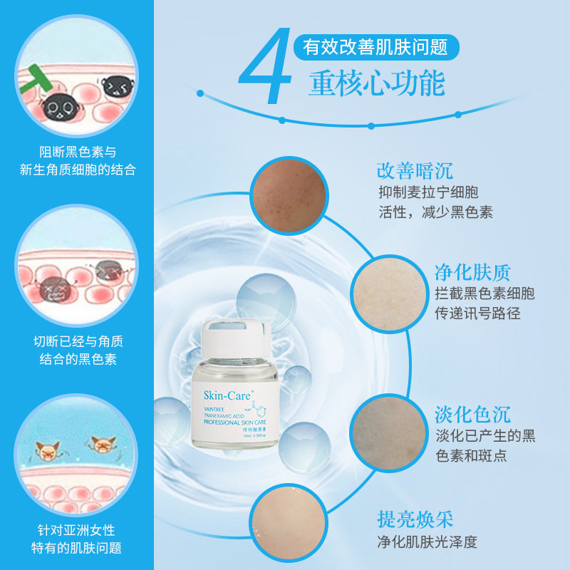 氨甲环酸精华液外用黄褐斑正传明酸 彼时花火液态精华