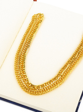 爆款配饰大金链子搞笑金项链网红