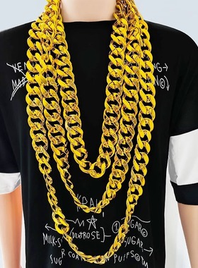 大金链子网红嘻哈土豪男超粗