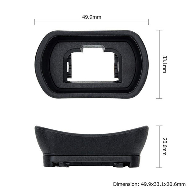 Jiwei replaces Sony FDA-EP18 viewfinder eye mask