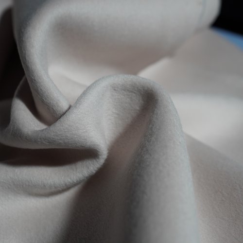 65号康家米白带粉感 奢侈代工 740g/3m 80%羊绒20%羊毛 柔软细腻 - 图0