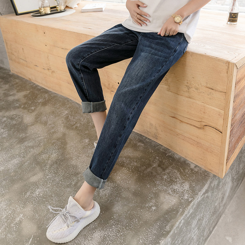 孕妇春夏外穿打底潮妈宽松孕妇裤子 婴格恩母婴孕妇打底裤