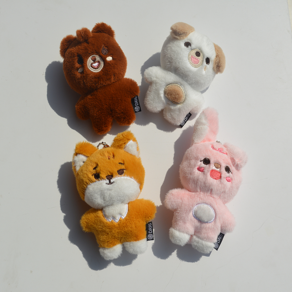 DAY6 钥匙扣尹度云 BANG金元弼denimalz PIL KE DON娃娃挂件公仔 - 图3