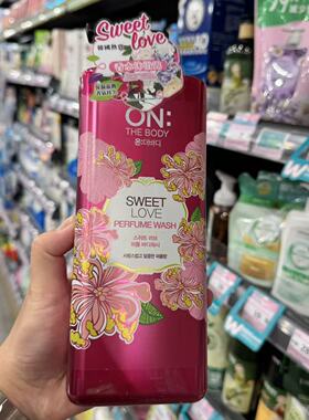 韩国进口LGON香水沐浴露900g