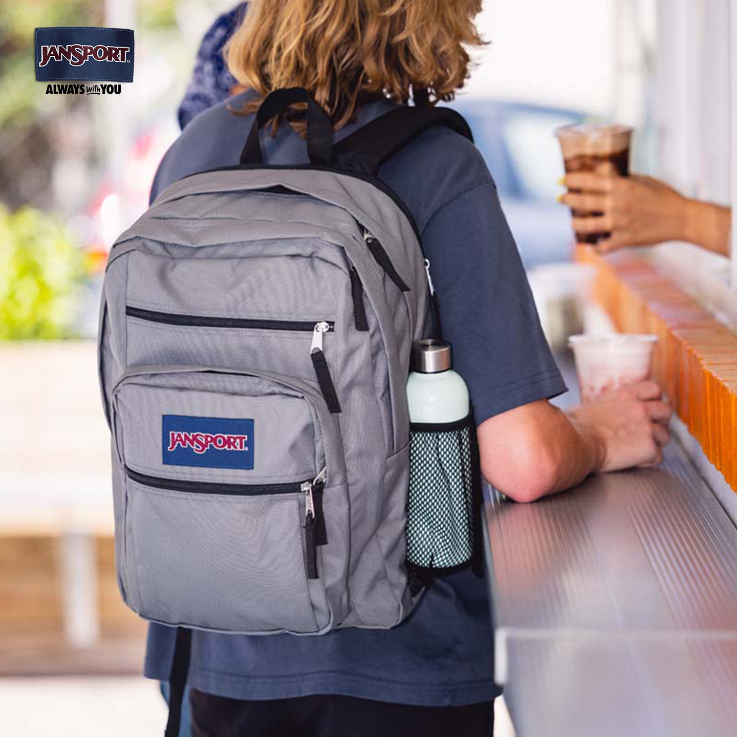 JanSport女高中生书包大容量多功能电脑双肩背包户外旅行背包47JK,淘宝优惠券,粉丝福利购,淘宝优惠卷