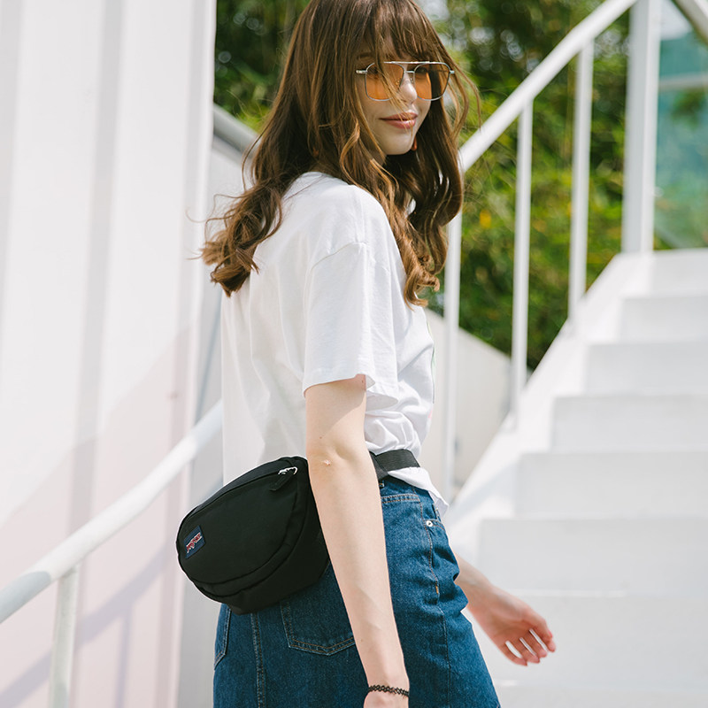 jansport杰斯伯腰包男女单肩单肩包 jansport男士包袋