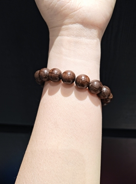 12m六道木素圈手串手链手围较大