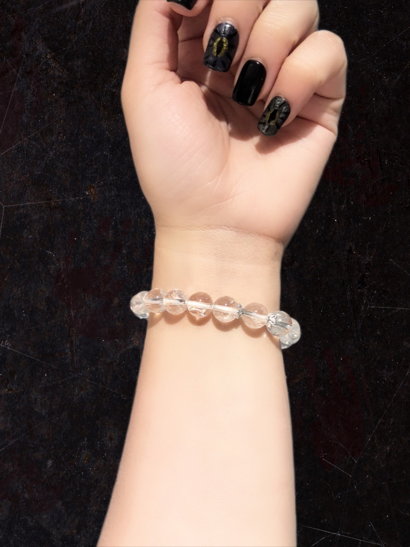 9m白水晶配11m檀木桶珠手串手链接受内部结构棉裂,淘宝优惠券,粉丝福利购,淘宝优惠卷