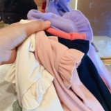 HHKIDS Girl Xiaofei рукава ямы, высокие бомбы Высокие бомбы -все -матч зарубежная рубашка T -Fork 2022 Зимняя одежда GCT332