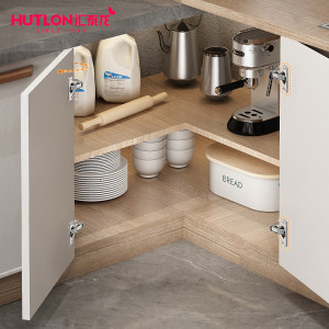 汇泰龙175度大角度铰链阻尼液压缓冲橱柜门异形铰链特殊转角合页