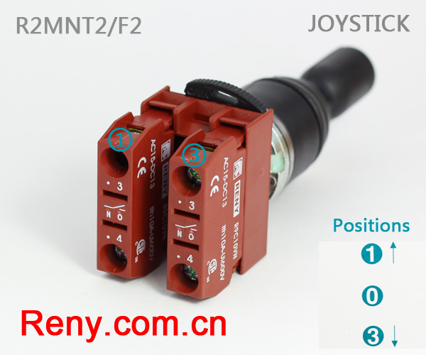 台湾雷力 原装正品 十字开关 双向自锁上下R2MNF2 R3MNF2 P9MMN2F - 图0