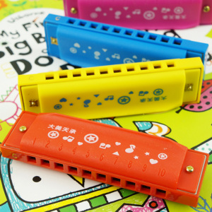 C调布鲁斯10孔儿童口琴玩具