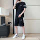 Specht Ice Seide Casual Sports Set Herren Sommer Kurzarm T-Shirt Shorts Dünne zweiteilige Set One Set