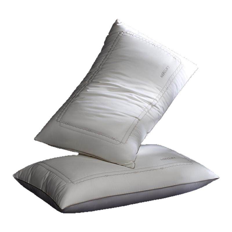 水星家纺蚕丝枕头一对装正品枕芯A类抑菌呵护颈椎助睡眠成人床品,淘宝优惠券,粉丝福利购,淘宝优惠卷