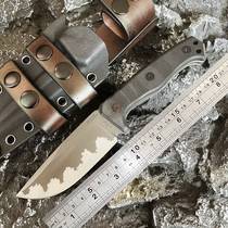 American Miller Brothers M33 Mini section High hardness sharp straight knife Outdoor knives Camping Begging For Raw Knife Body-Proof Knife