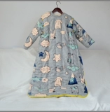 Хлопковый спальный мешок для младенца с молнией, «сделай сам», увеличенная толщина