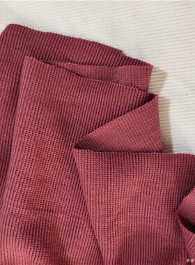 松紧裤脚螺纹口卫衣下摆布面料