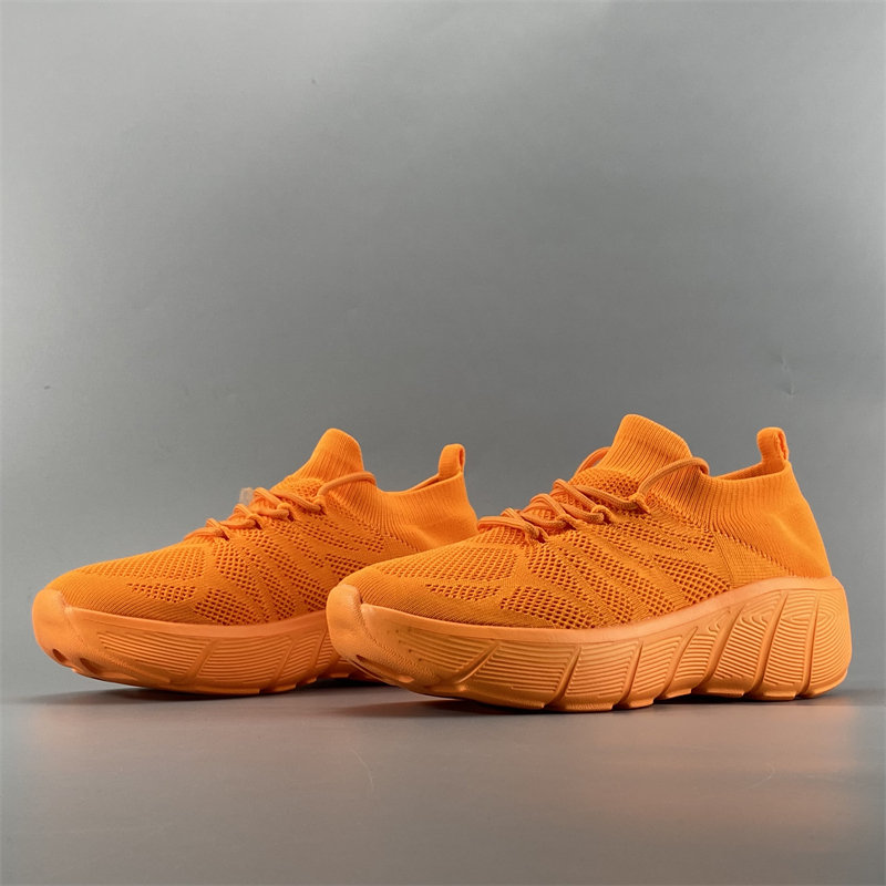 稀缺捡漏外贸男士网面鞋飞织透气夏季轻便软底缓震舒适户外休闲鞋 - 图0