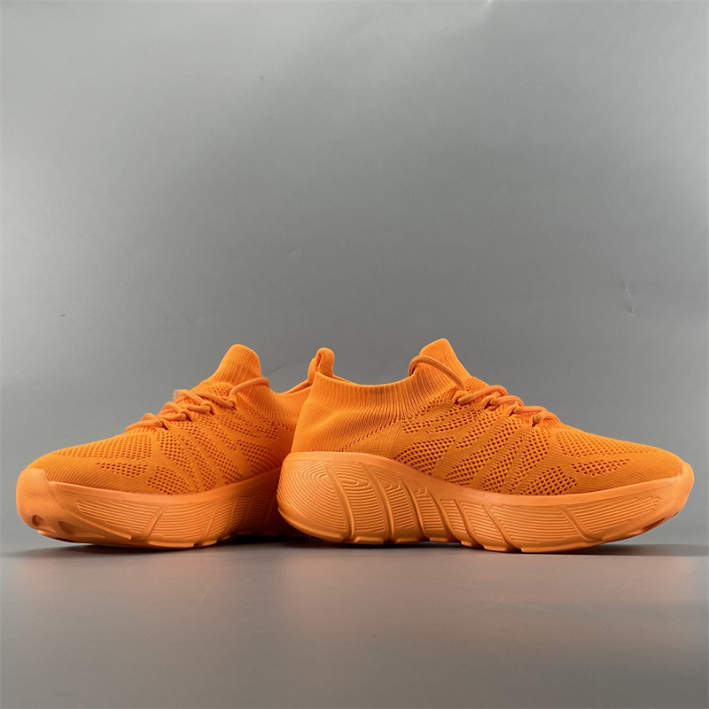 稀缺捡漏外贸男士网面鞋飞织透气夏季轻便软底缓震舒适户外休闲鞋 - 图1