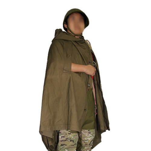 直采俄罗斯原品 苏联苏军 公发M69单兵野战斗篷 披风帐 篷布雨衣 - 图3