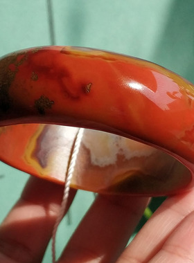 高档复古玛瑙手镯