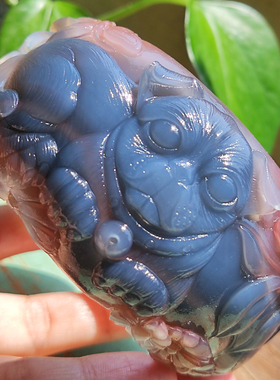 印象家优雅不限巴西玛瑙蓝色手镯