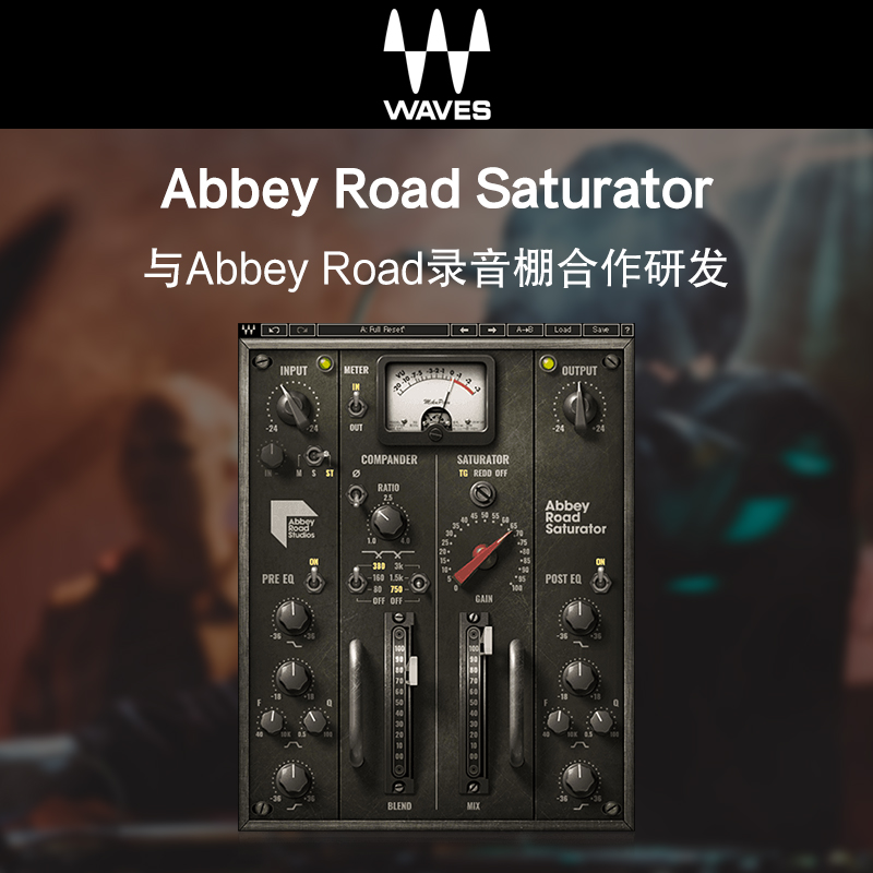 WAVES 14 Abbey Road Saturator模拟饱和器插件 VST效果器-图1