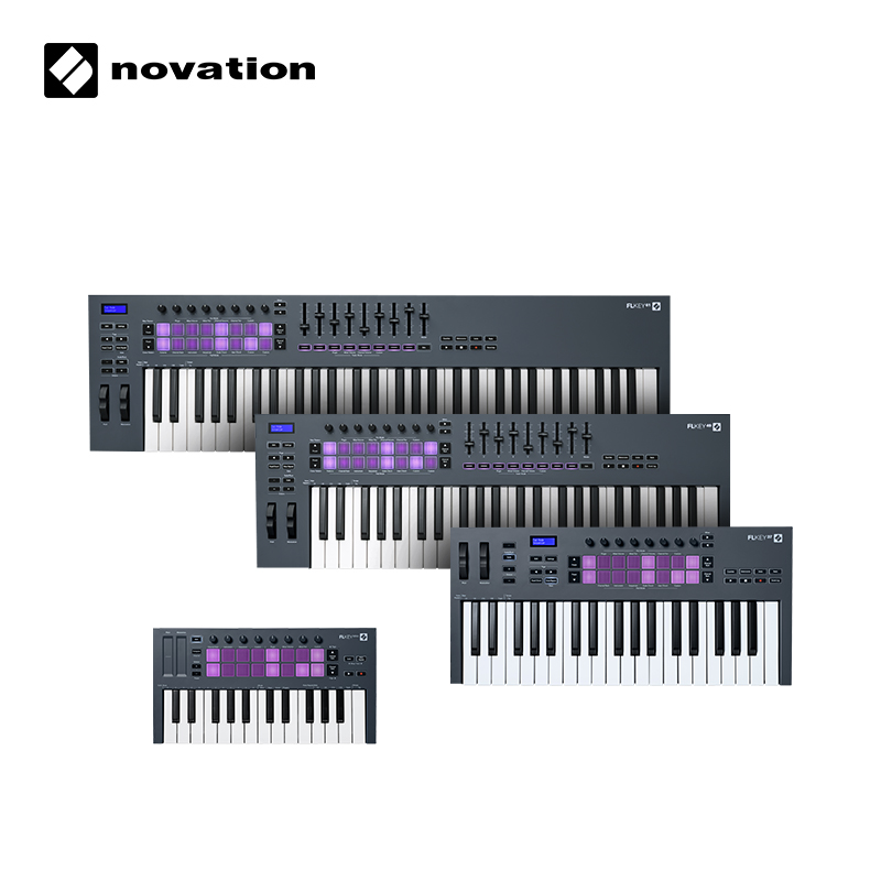 诺维逊 NOVATION FLKEY 25/37/49/61 MIDI键盘专业编曲控制器 - 图3