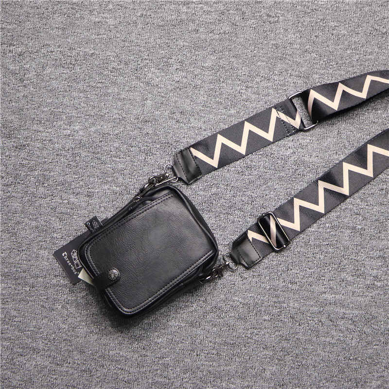 threebox韩版日系男士彩条单肩包 时尚竖款斜跨小包手机包零钱包,淘宝优惠券,粉丝福利购,淘宝优惠卷