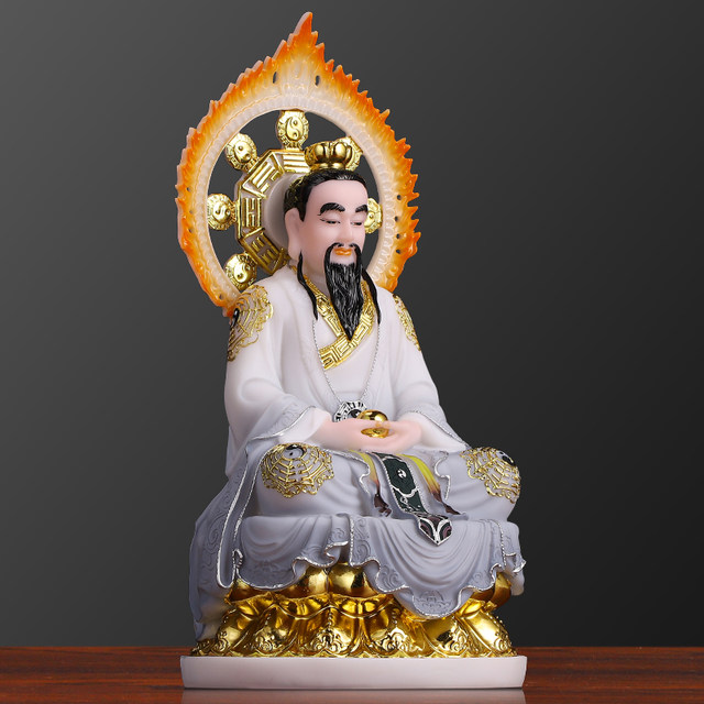 Lotus Sanqing Taoist Patriarch Statue Morality Original Lingbao Tianzun