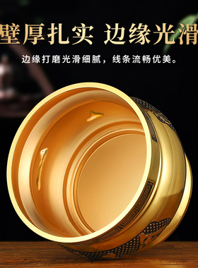 纯供奉黄铜合金香炉家用室内上香