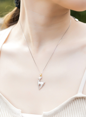 原创设计师吊坠仙女圣诞礼物小鹿