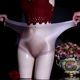 Little matchmaker Piaofei boxer stockings underwear ultra-thin and transparent for men and women silky naked ice silk ຂະ​ຫນາດ​ໃຫຍ່ underwear sexy water-gloss underwear