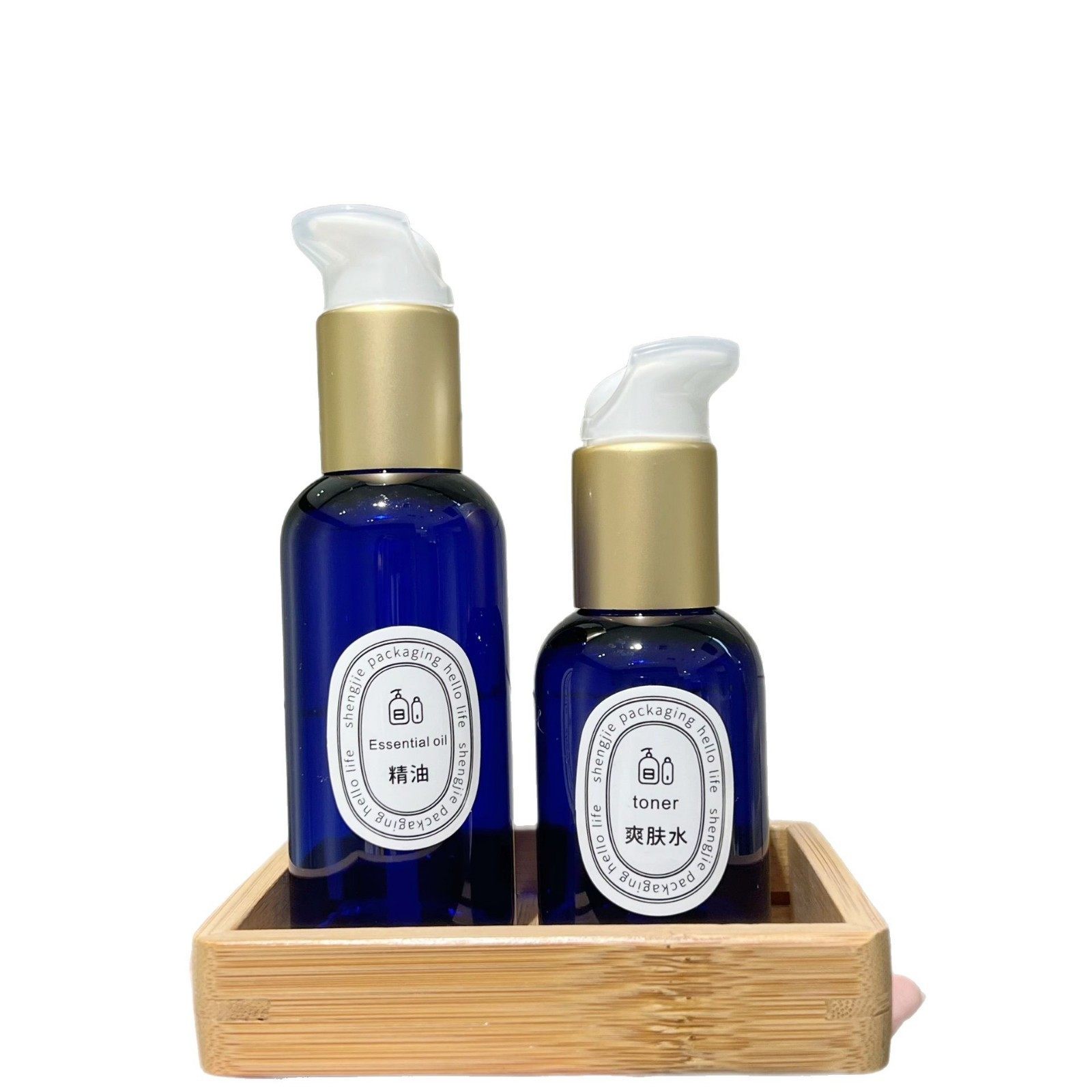 加厚50 100ml蓝色护肤品小样瓶子精华液乳液精油分装塑料空瓶现货,淘宝优惠券,粉丝福利购,淘宝优惠卷